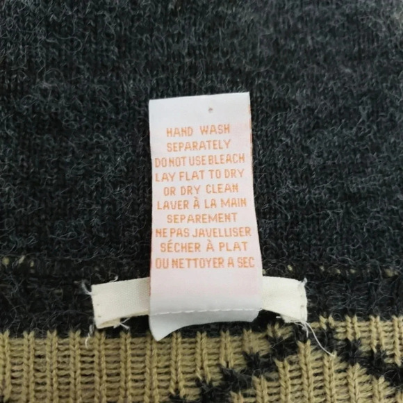 TULLE Wrap Cardigan Sweater Tribal Print Long Sleeve Open Front Anthropologie - Picture 5 of 5